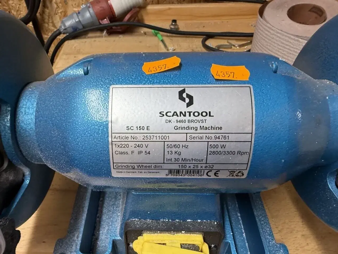 Billede 3 - Bænksliber SCANTOOL SC 150E