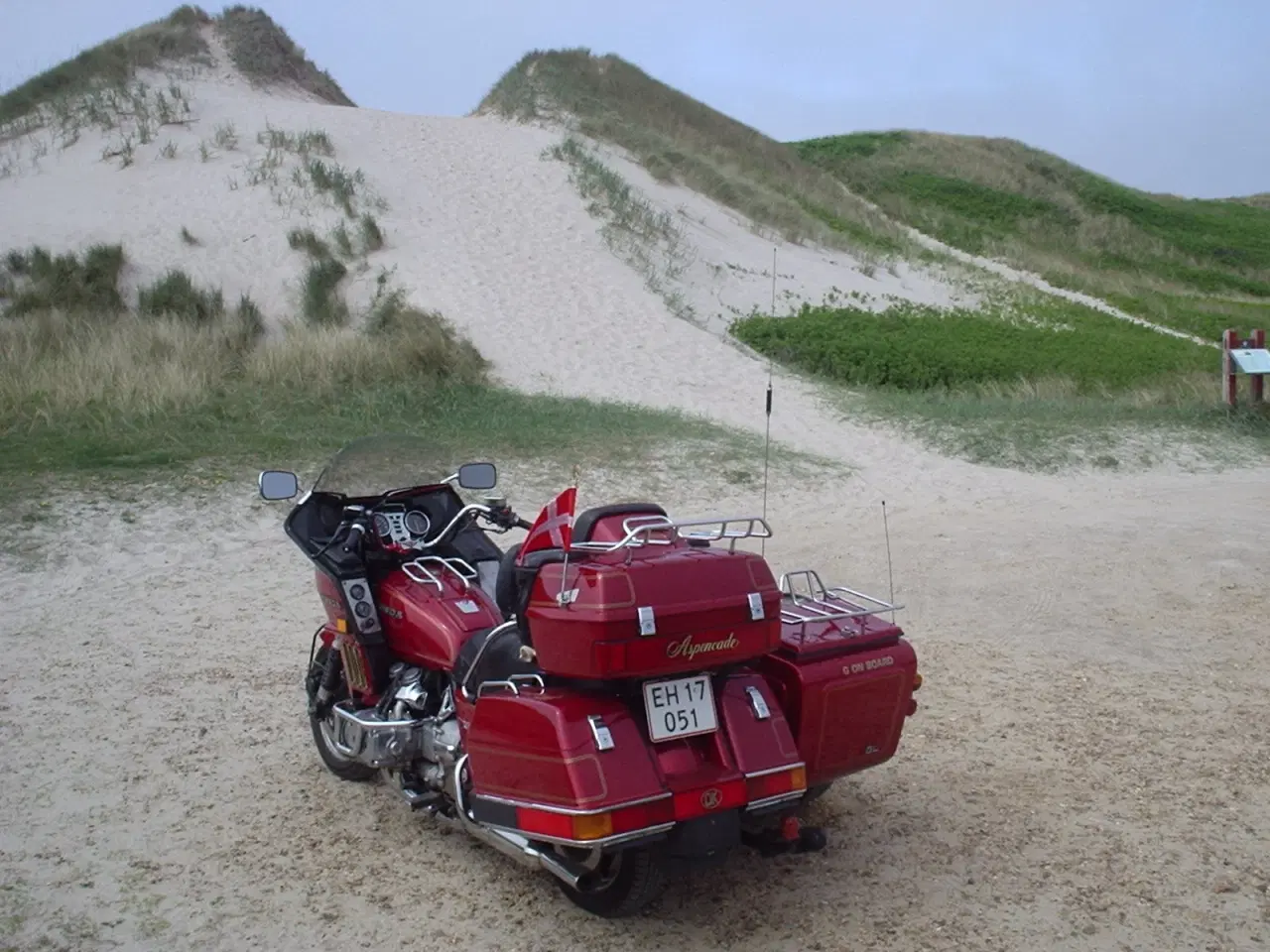 Billede 7 - Honda Goldwing med sidevogn.