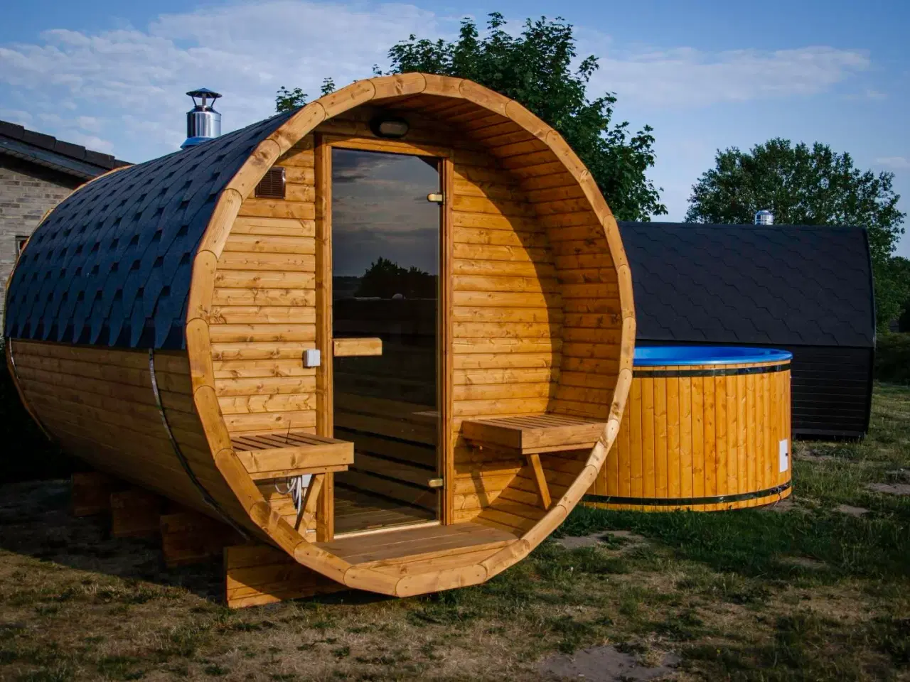 Billede 1 - Sauna Tønde - Det elegante design