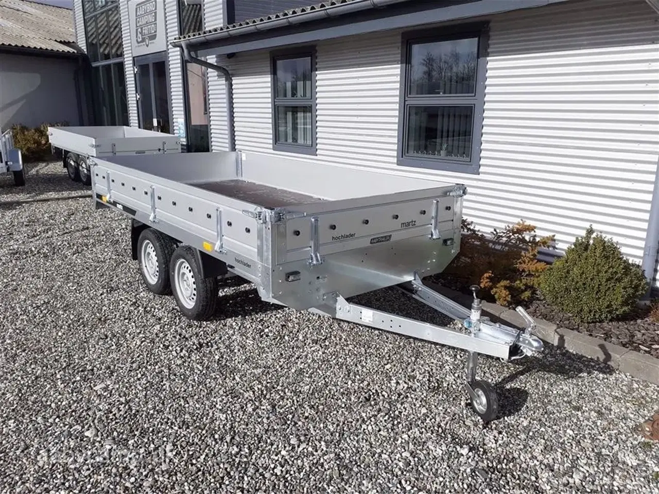 Billede 4 - 0 - Martz Transporter 300/2 Alu 750 kg   Stor ALU boggie trailer til Skarp pris