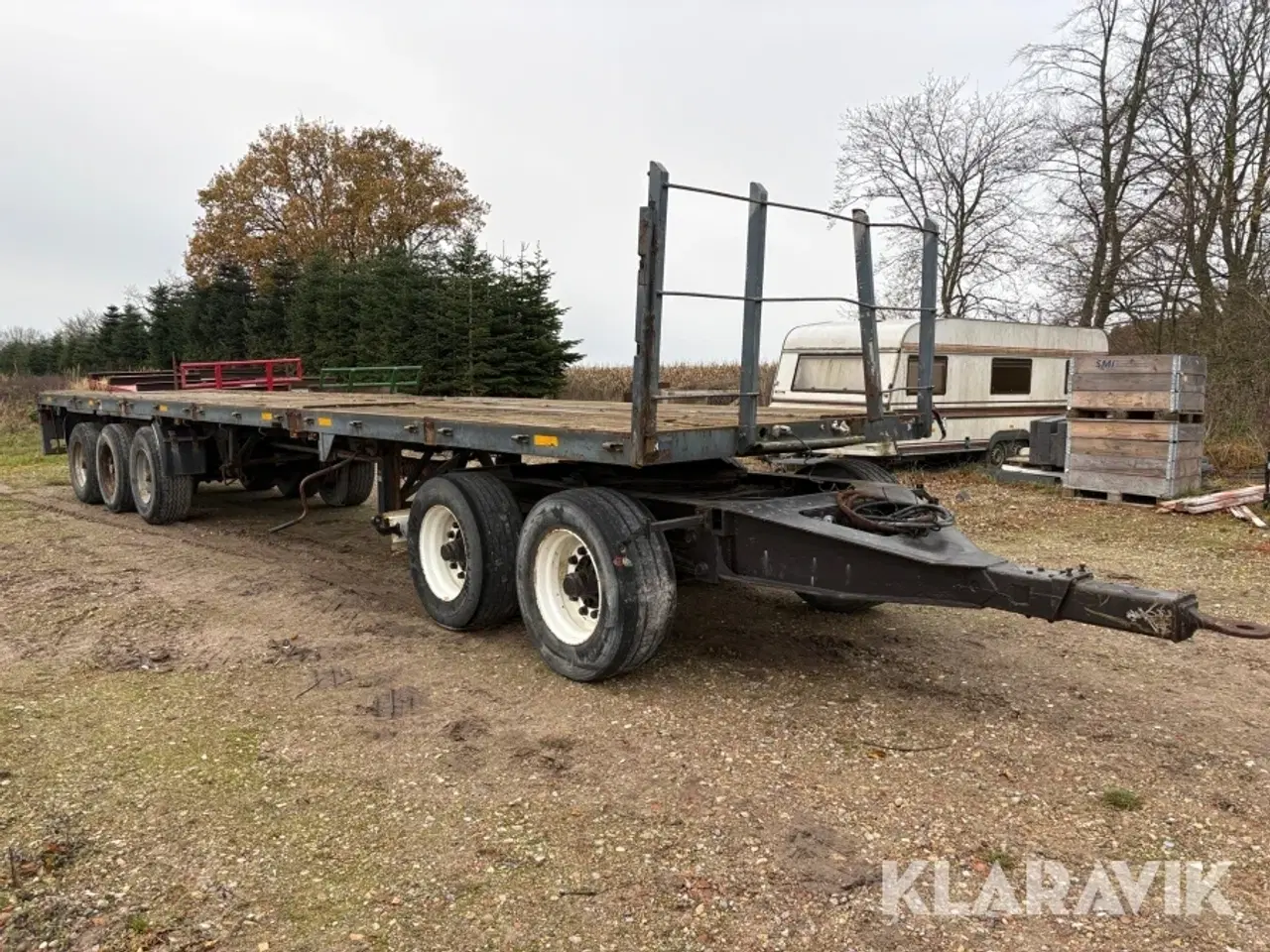 Billede 2 - 3-akslet sættevogn med 2-akslet dolly