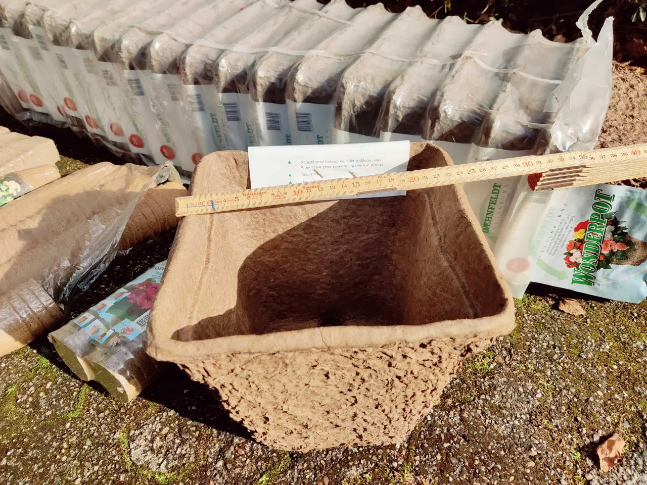 Billede 2 - Tørvepotter. Sphagnumpotter