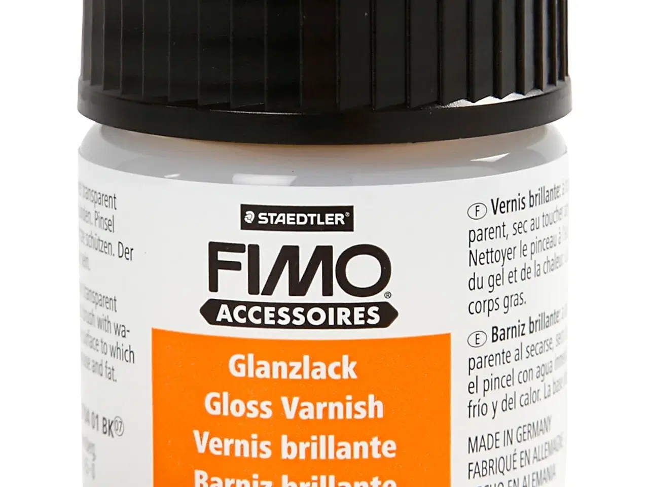 Billede 1 - FIMO® Lak - Blank Transparent 35ml til Beskyttelse