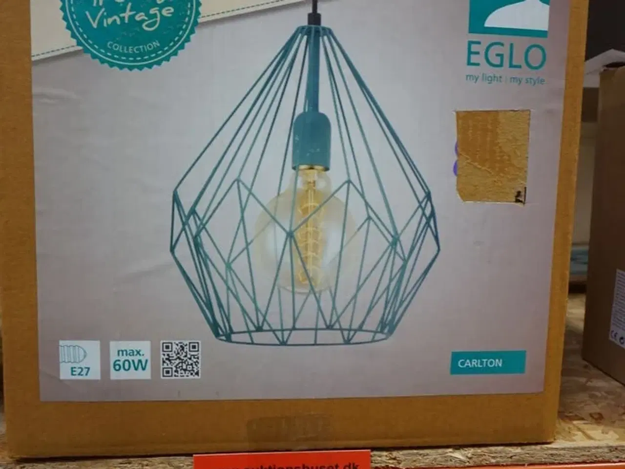 Billede 3 - Eglo Carlton vintage pendellampe Mint