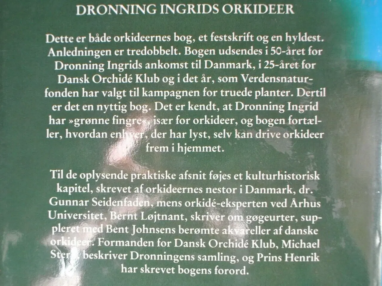 Billede 3 - dronning ingrids orkideer, red. af michael sterll,