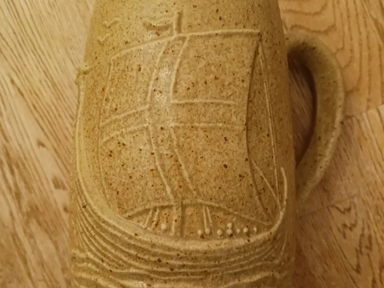 Billede 1 - Ravnild danmark stoneware vikingeskib krus