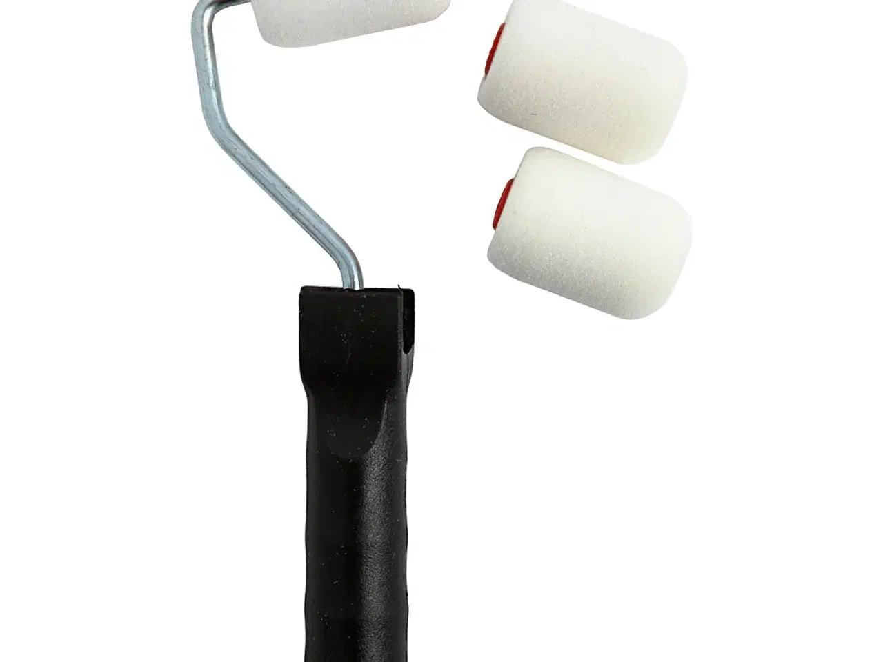 Billede 1 - Malerruller med håndtag, B: 6 cm, 1 sæt