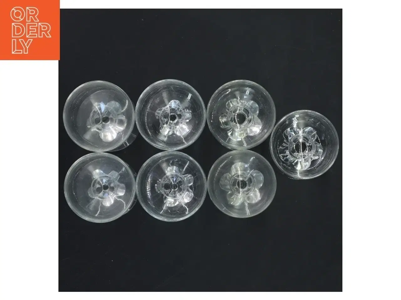 Billede 3 - Sæt af 8 glas fra Holmegaard (str. Ø 5,5x7,5 cm)