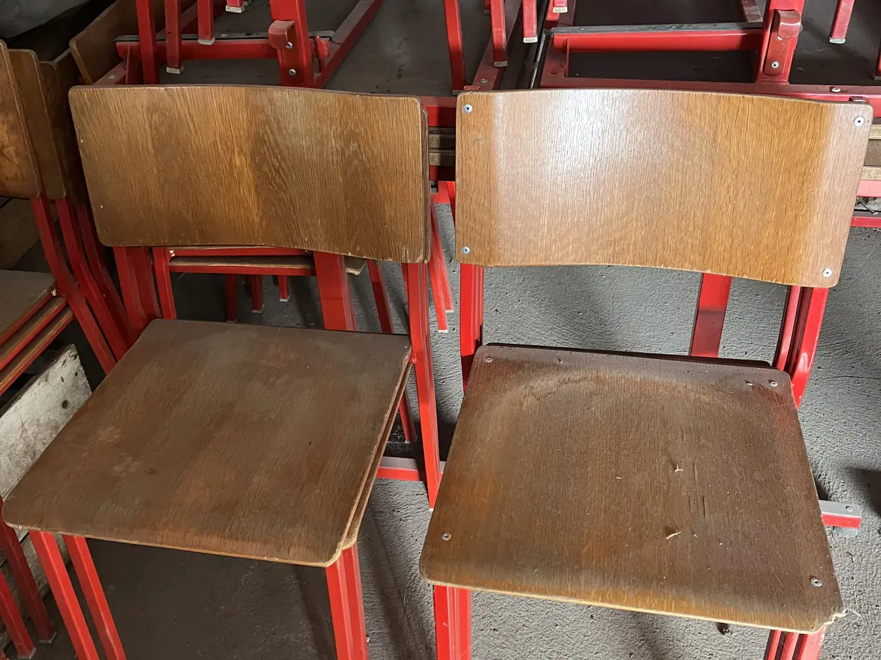 Billede 4 - Skoleborde + stole