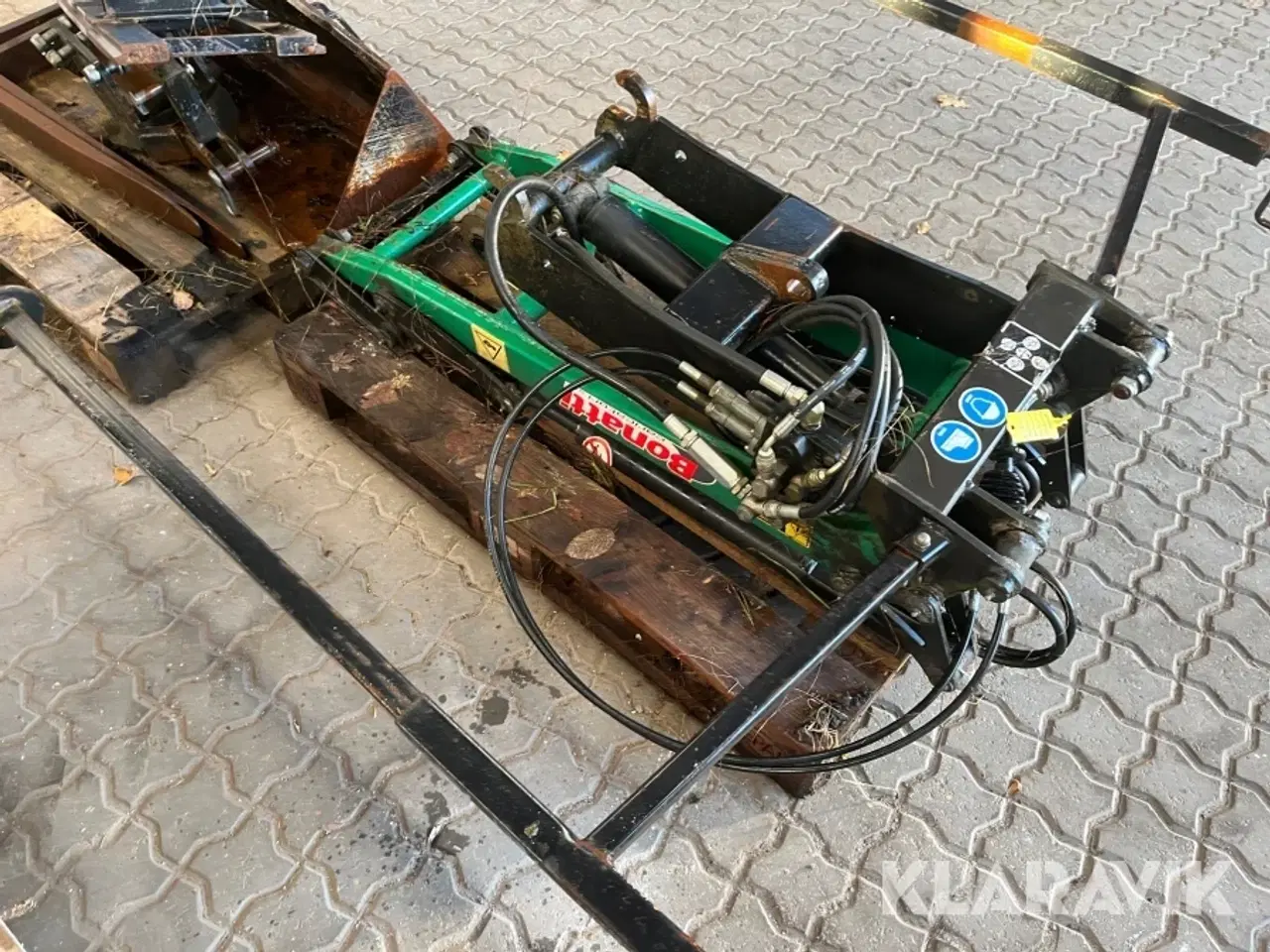 Billede 5 - Frontlæsser med skovl og gafler Bonatti CP2