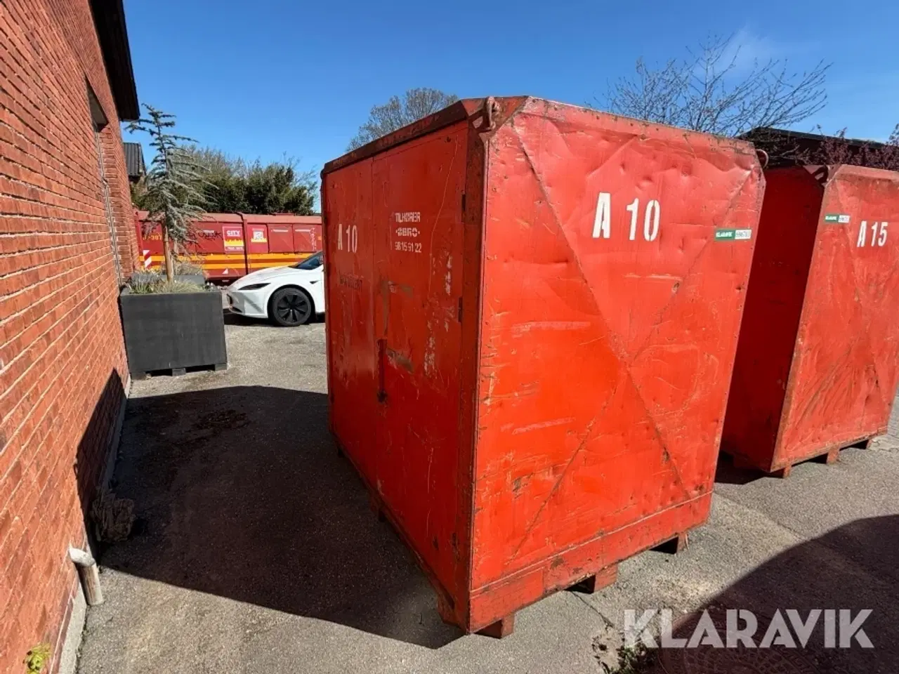 Billede 1 - Container lukket