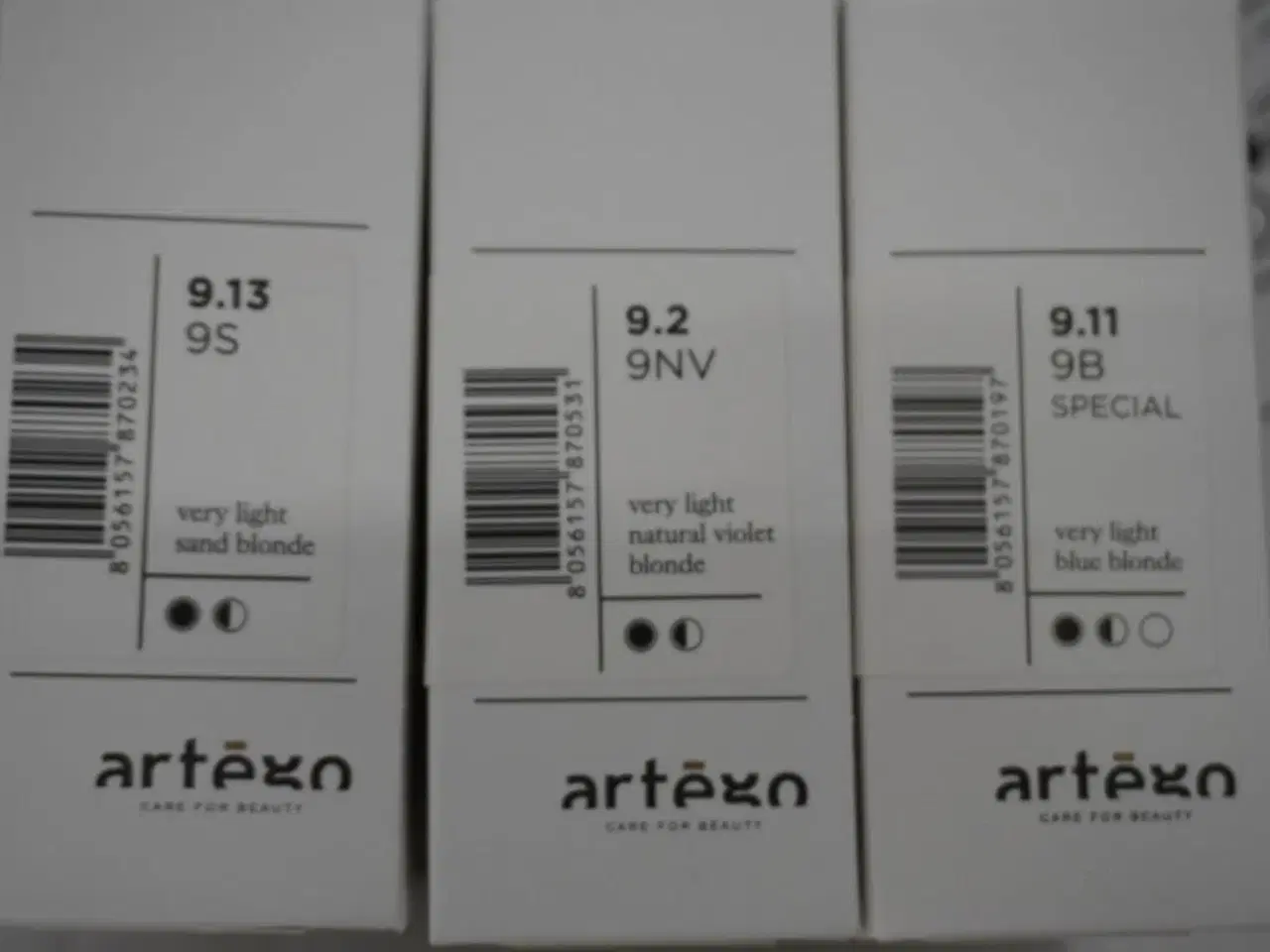 Billede 2 - Kasse med hårfarve, Artego BeautyFusion 100ml