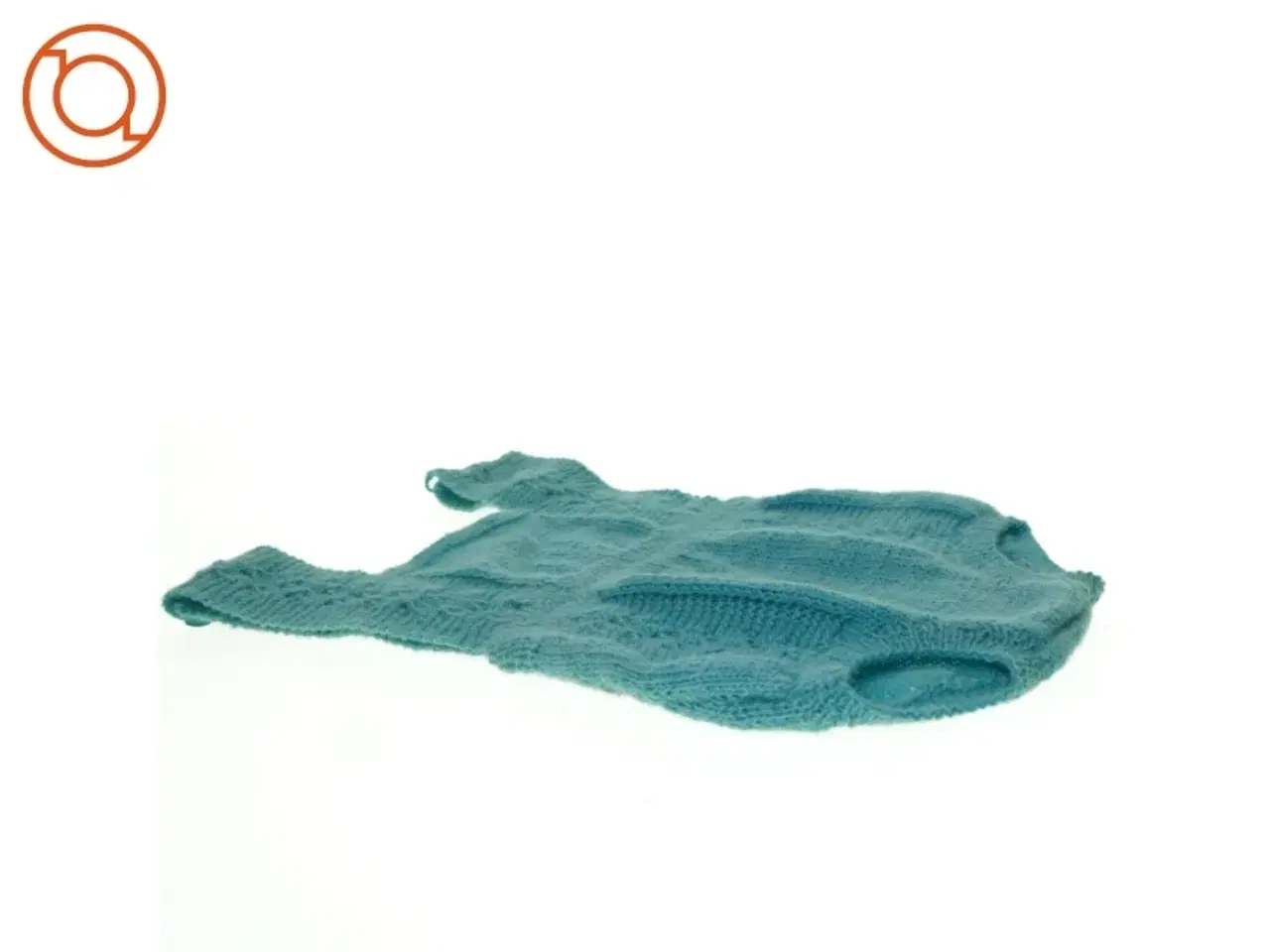 Billede 3 - Håndstrikket babydragt (ca. str. 74)