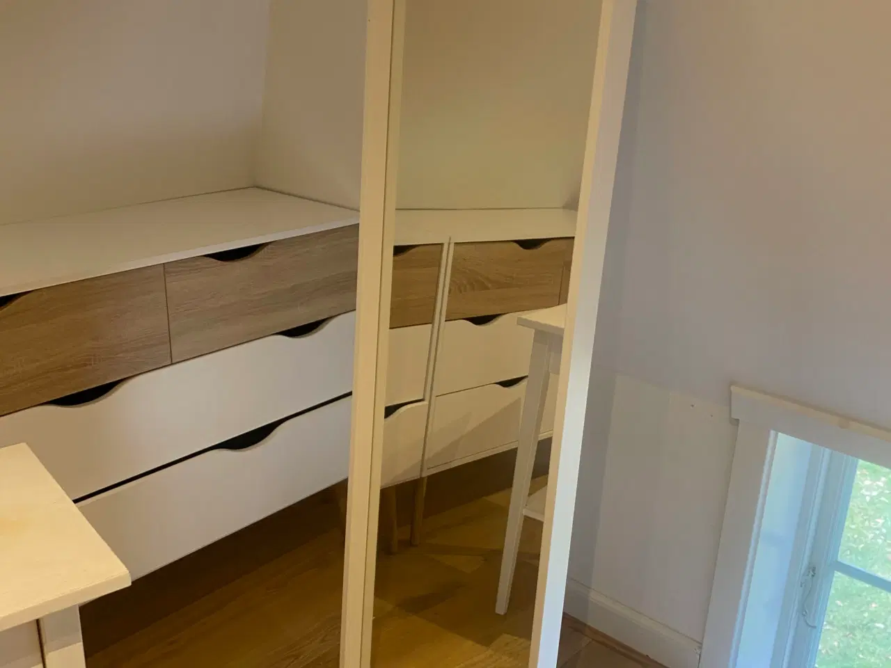 Billede 1 - Nissedahl spejl hvid