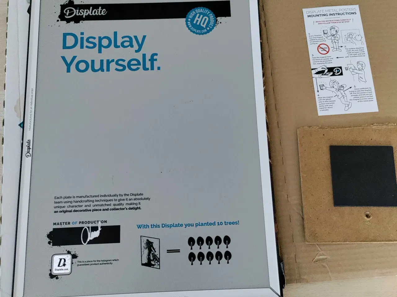 Billede 2 - Mike Tyson magnetisk billede/ tavle