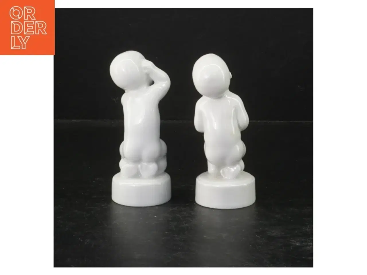 Billede 2 - Porcelænsfigurer, to af de fire piner fra Royal Copenhagen (str. 11,5 cm)
