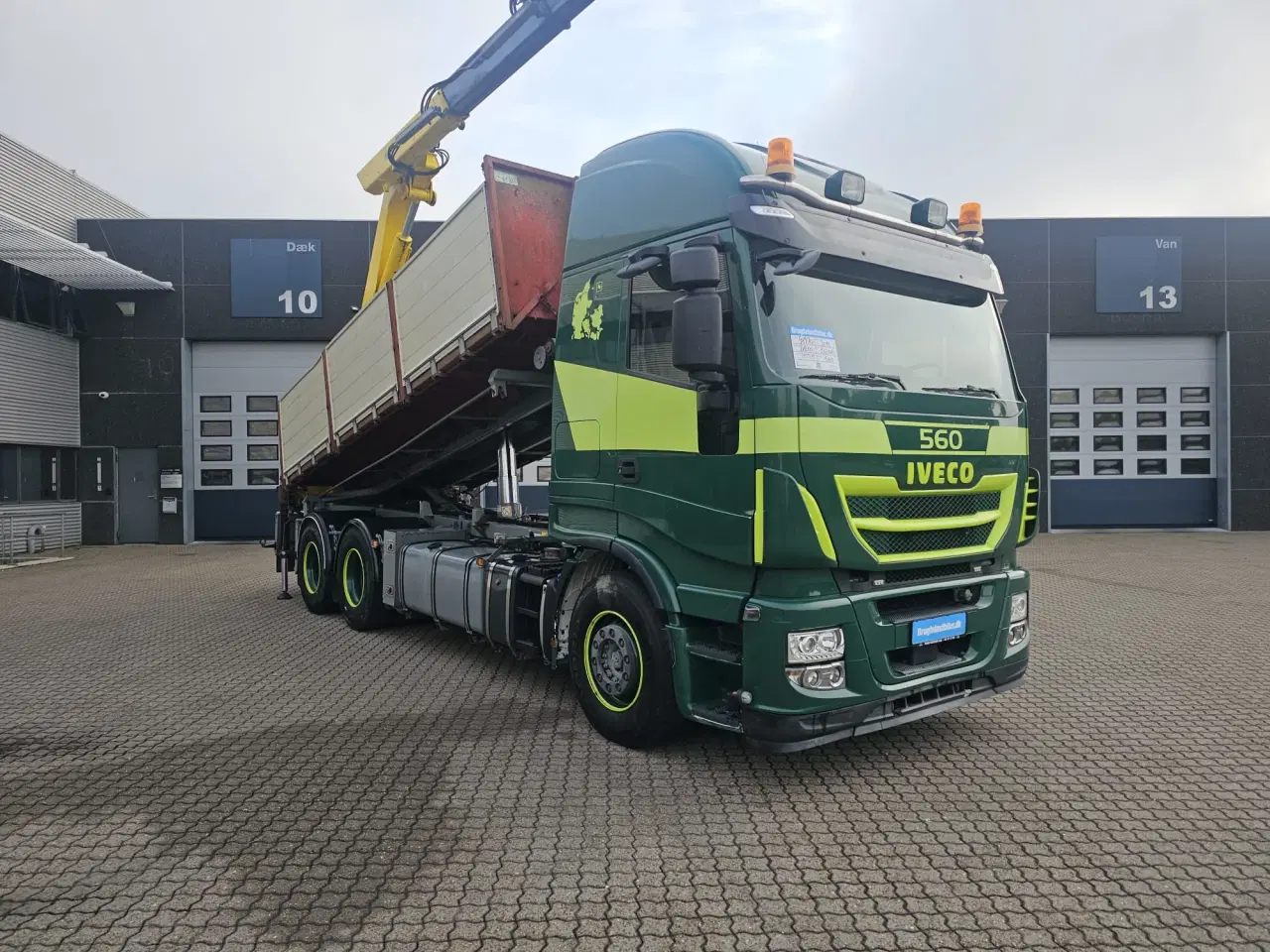 Billede 2 - Iveco Stralis 560 6x4, Hejs-kran