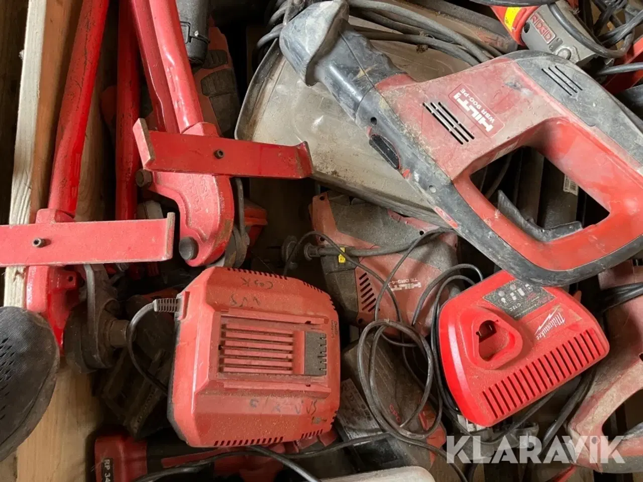 Billede 9 - Håndværktøj Hilti/Milwaukee/Rems - 1 palle
