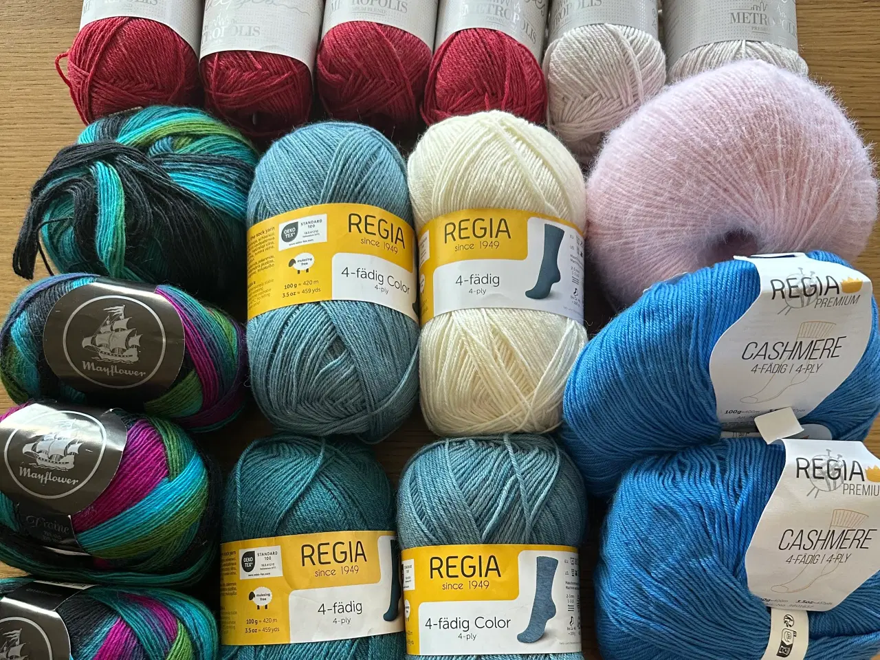 Billede 1 - 1400 g. Super kvalitets strømpegarn. Røgfrit