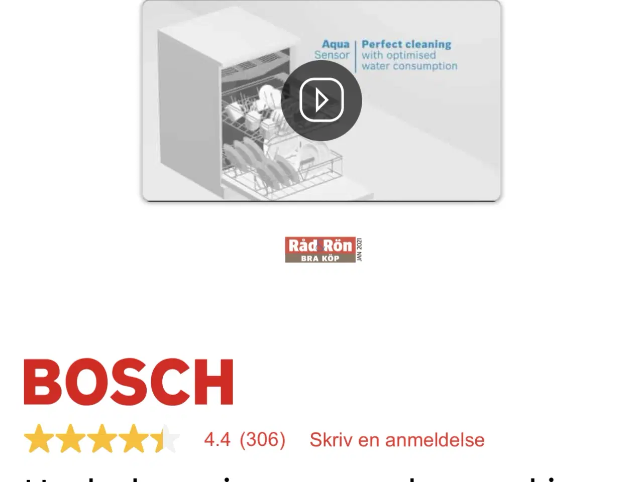 Billede 2 - Opvaskemaskine m Home Connect 