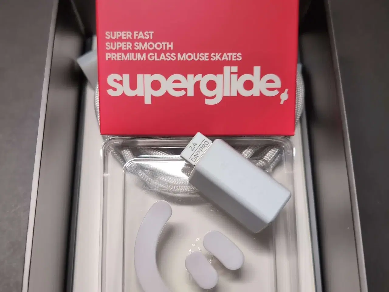 Billede 3 - Razer DeathAdder V3 Pro Hvid med Superglide Glass 