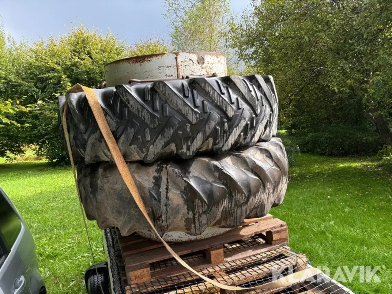 Billede 3 - Traktordæk Goodyear - 2 stk