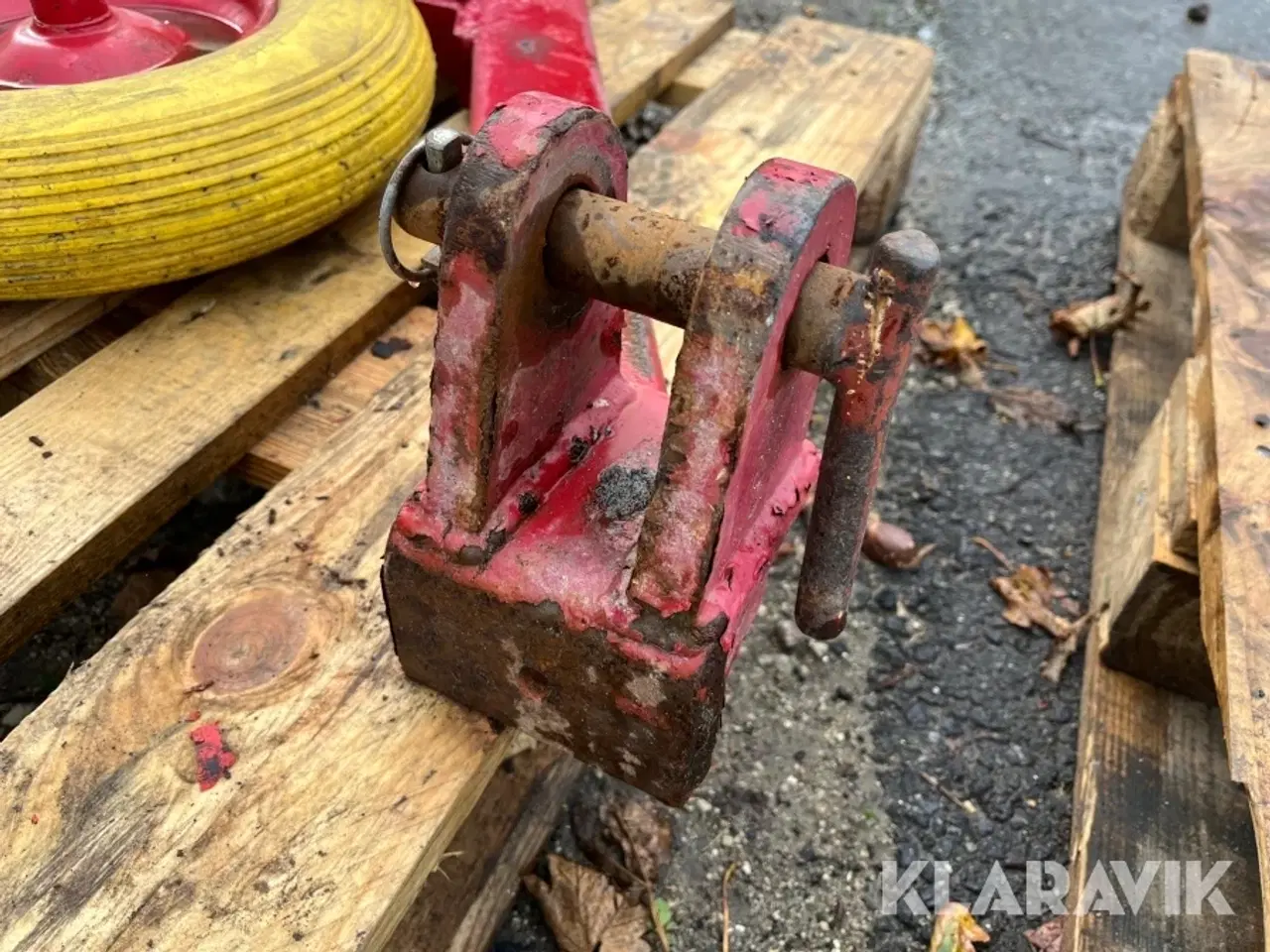 Billede 5 - A-ramme og løst hjul
