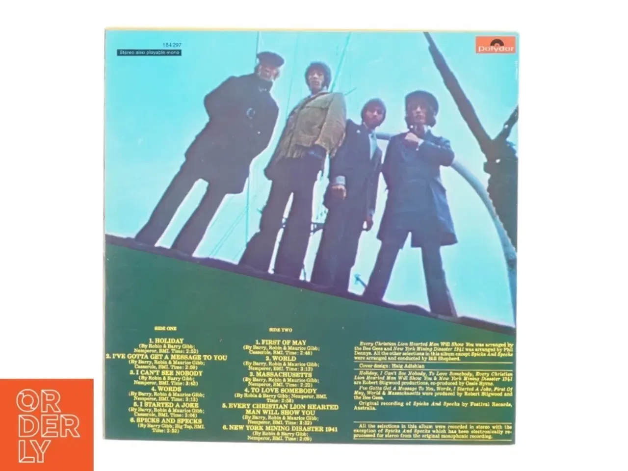 Billede 2 - Best of Bee Gees fra Polydor (str. 30 cm)
