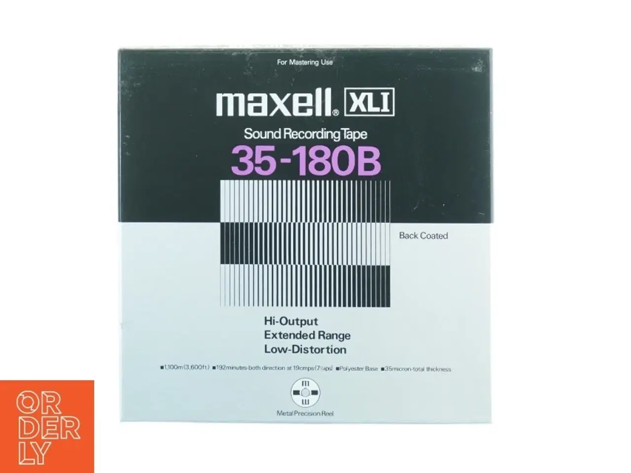 Billede 1 - Maxell XLI 35-180B Studie Audio Tape (str. 28 x 28 x 2 cm)