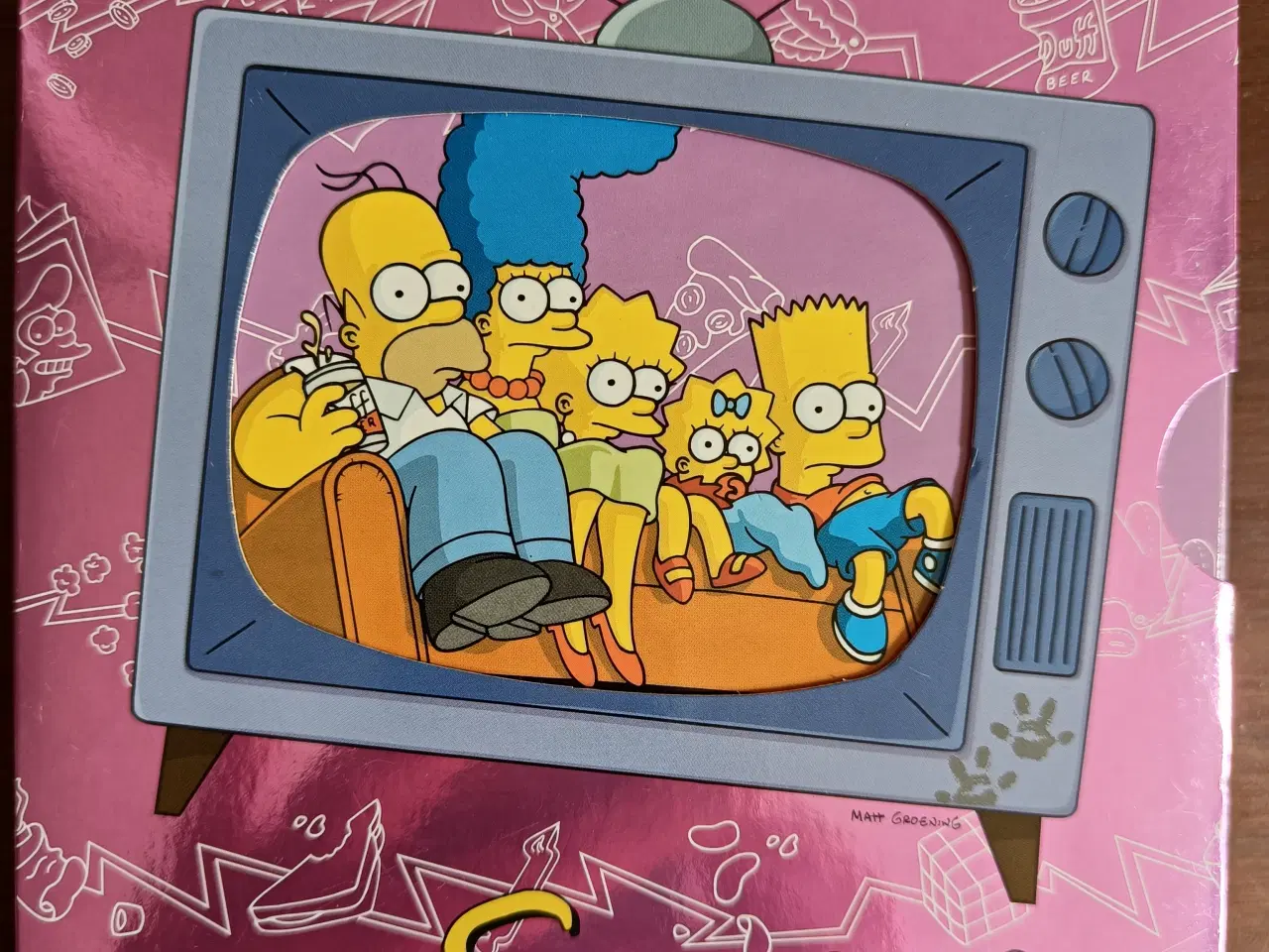 Billede 1 - DVD The Simpsons 3. Sæson