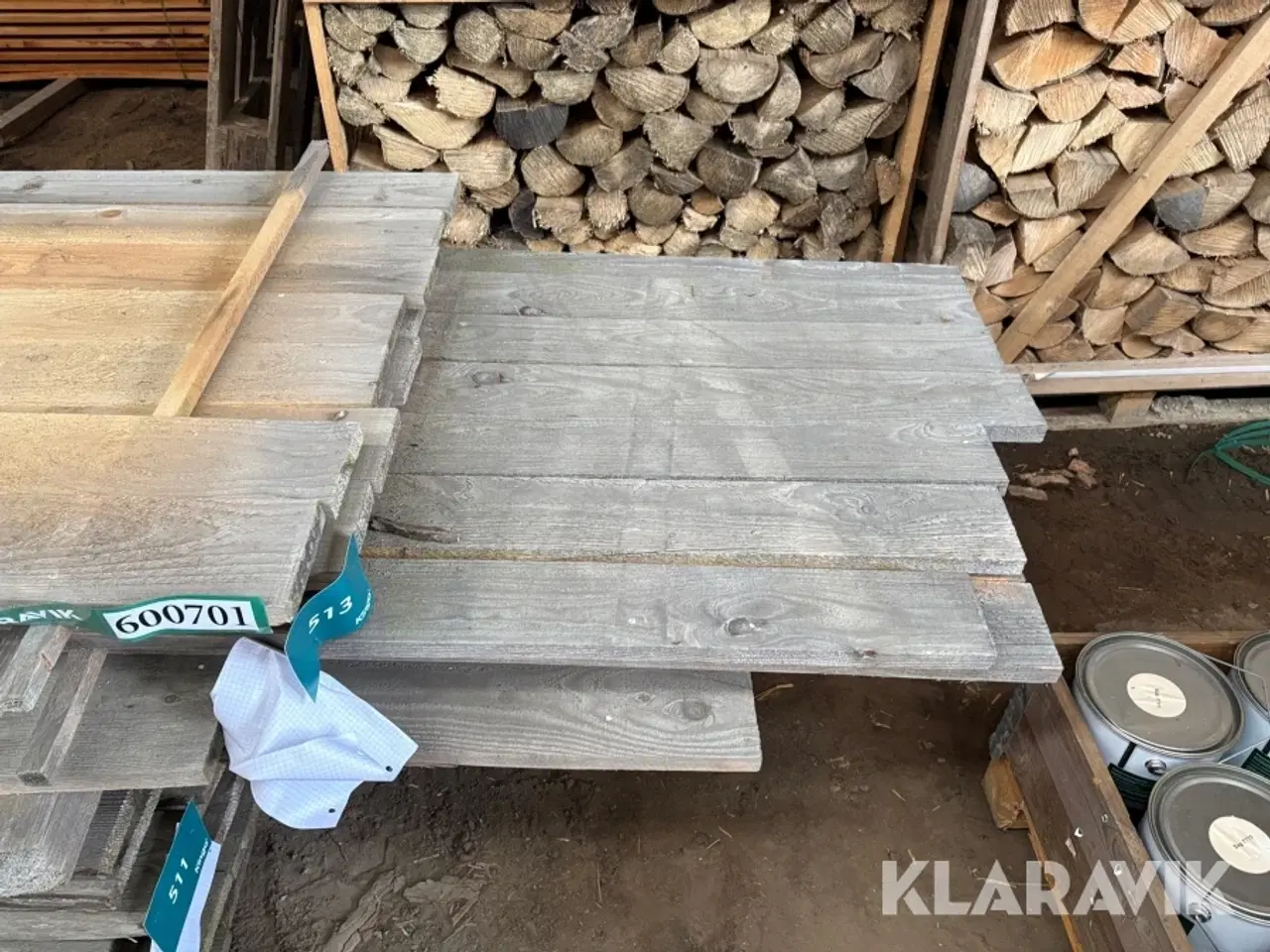 Billede 3 - Granbrædder cirka 140 meter