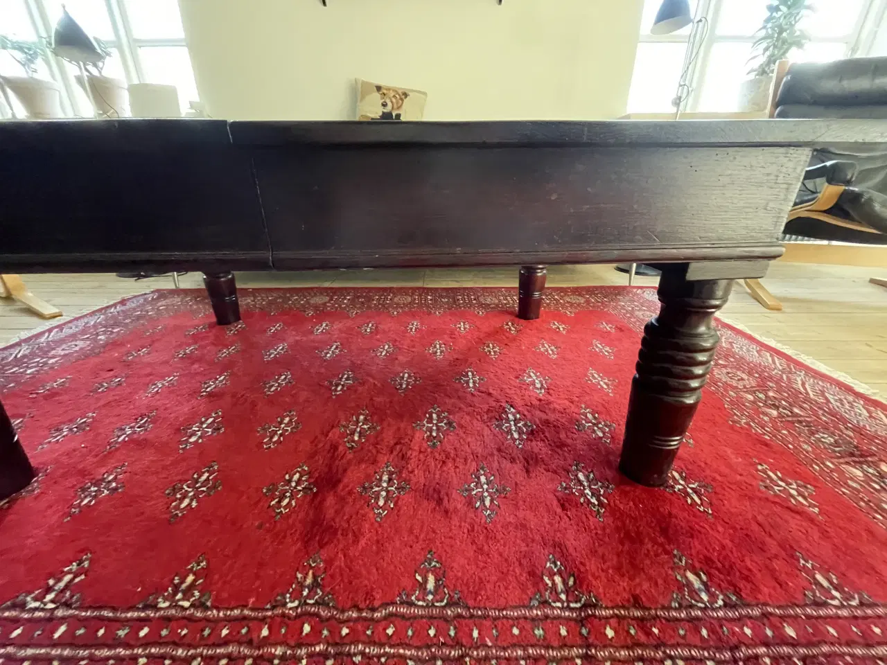 Billede 2 - Sofabord, mørkbejset