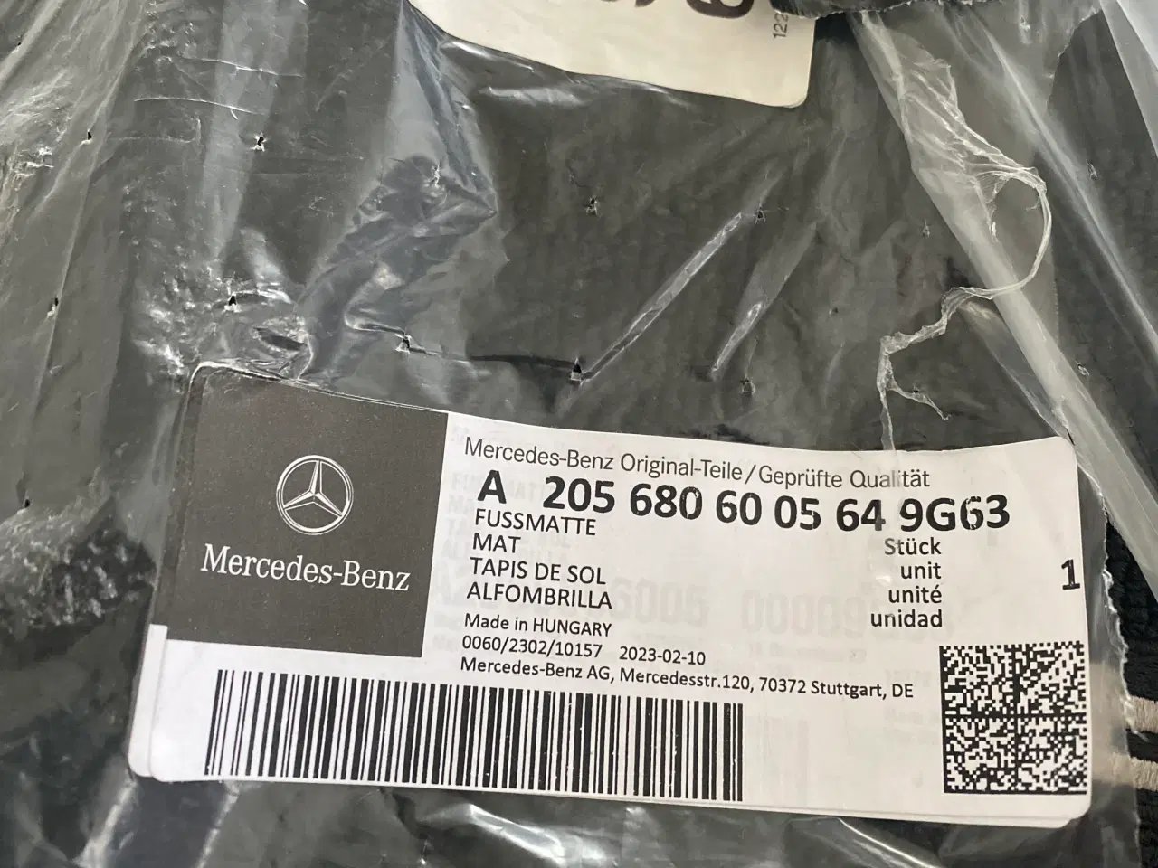Billede 8 - Orginale Mercedes Amg måttesæt 