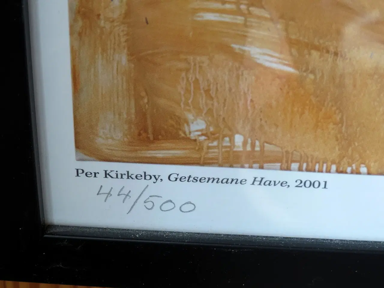 Billede 3 - Kunsttryk, Per Kirkeby, motiv: Getsemane Have