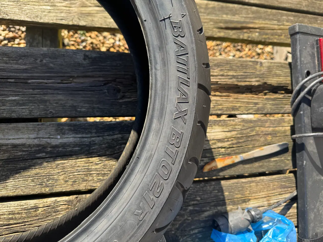 Billede 3 - Motorcykel dæk Bridgestone 160/60r17 Helt nyt