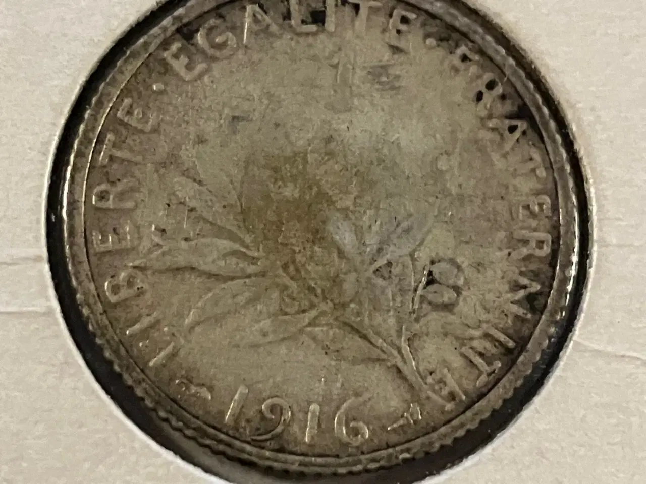 Billede 2 - 1 Franc France 1916