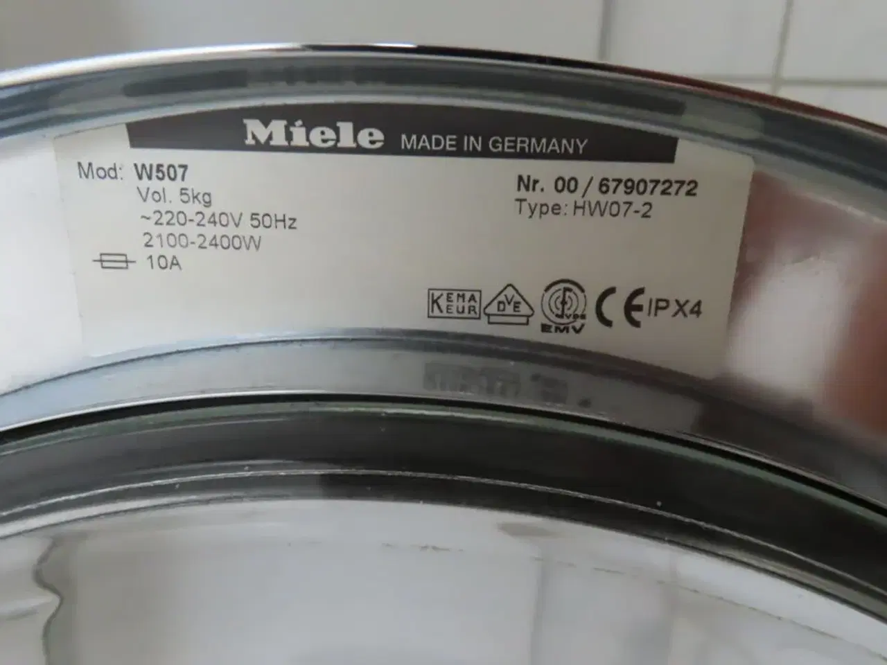 Billede 10 - Vaskesøjle MIELE T4122 samt W507