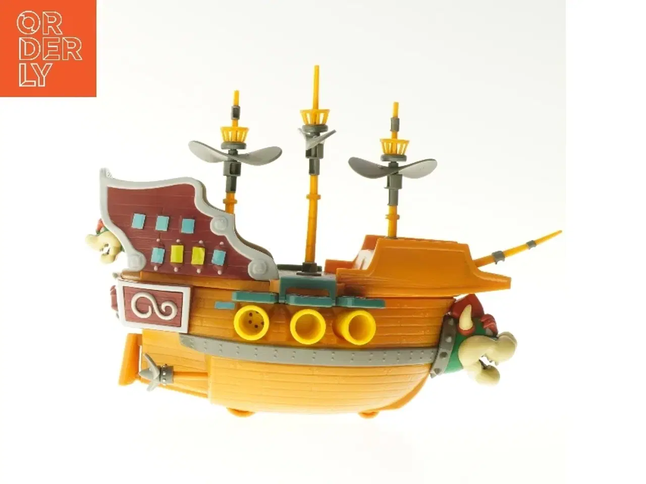 Billede 1 - Legetøjs Super Mario sørøverskib (str. 36 cm)