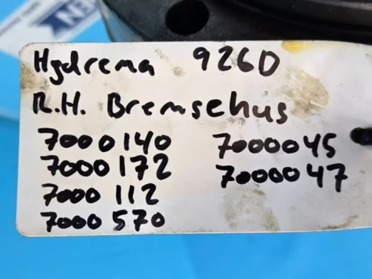 Billede 2 - Hydrema 926D Bremsehus R. 7000140