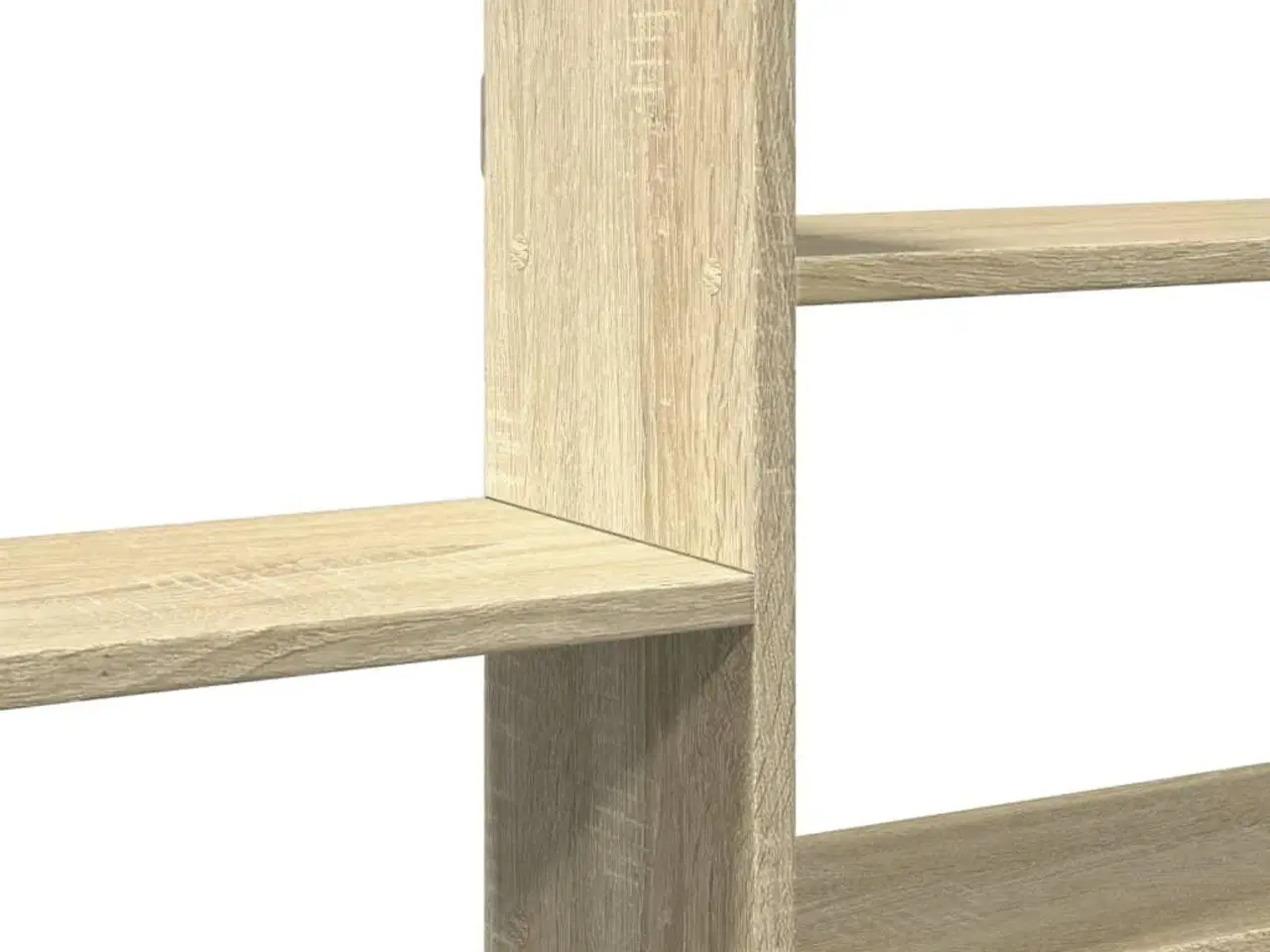 Billede 7 - Væghylde 167,5x18x68 cm konstrueret træ sonoma-eg