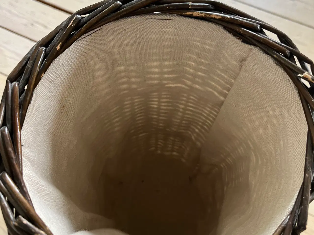 Billede 3 - Fletkurv til opbevaring af toiletpapir 