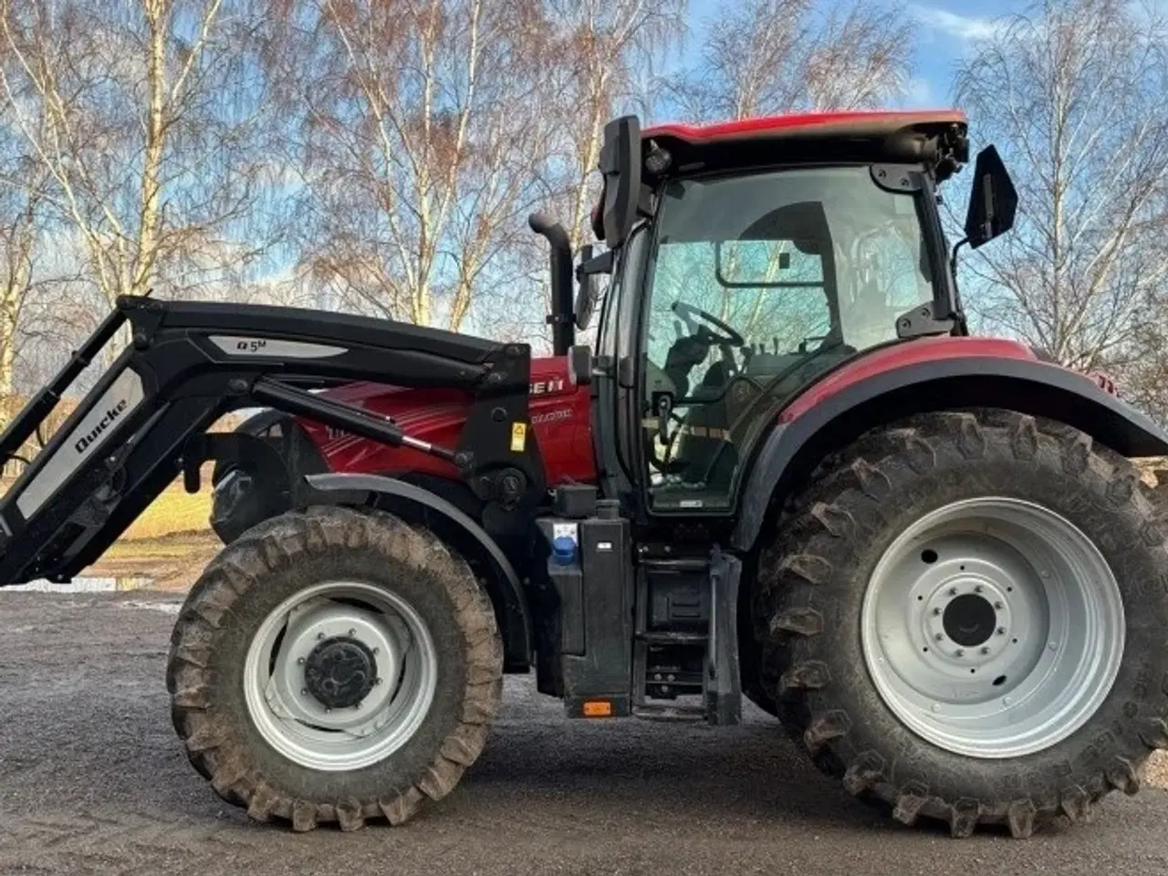 Billede 1 - Case IH MAXXUM 115 med Quicke Q5m frontlæsser.