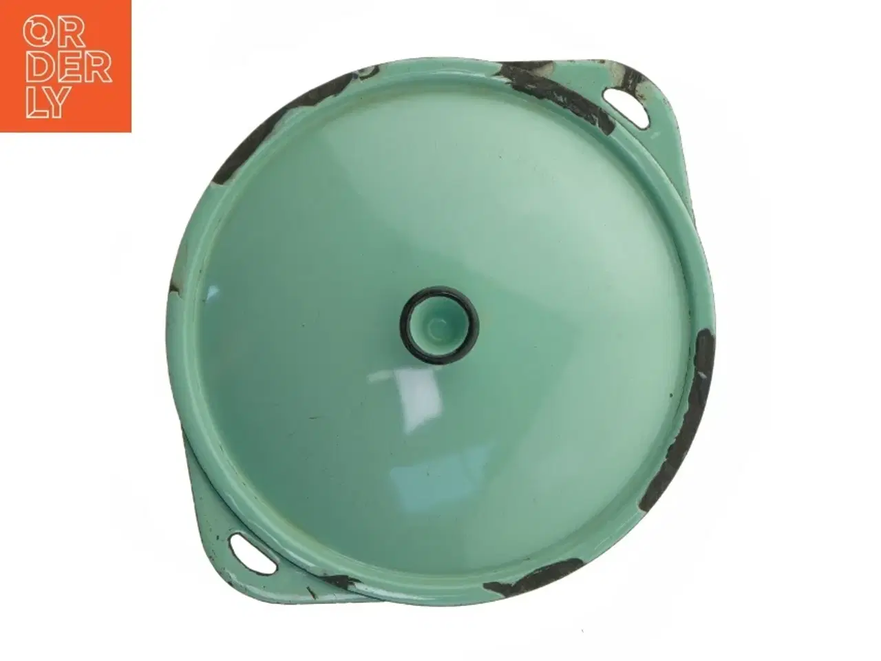 Billede 6 - Vintage serveringsfad med låg (str. Ø 4,5x19 cm)