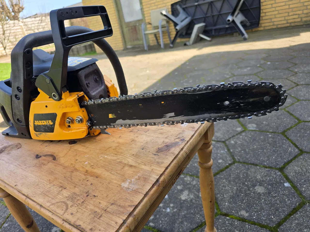 Billede 2 - Motorsav Partner 351 med ny kæde 14 tommer sværd
