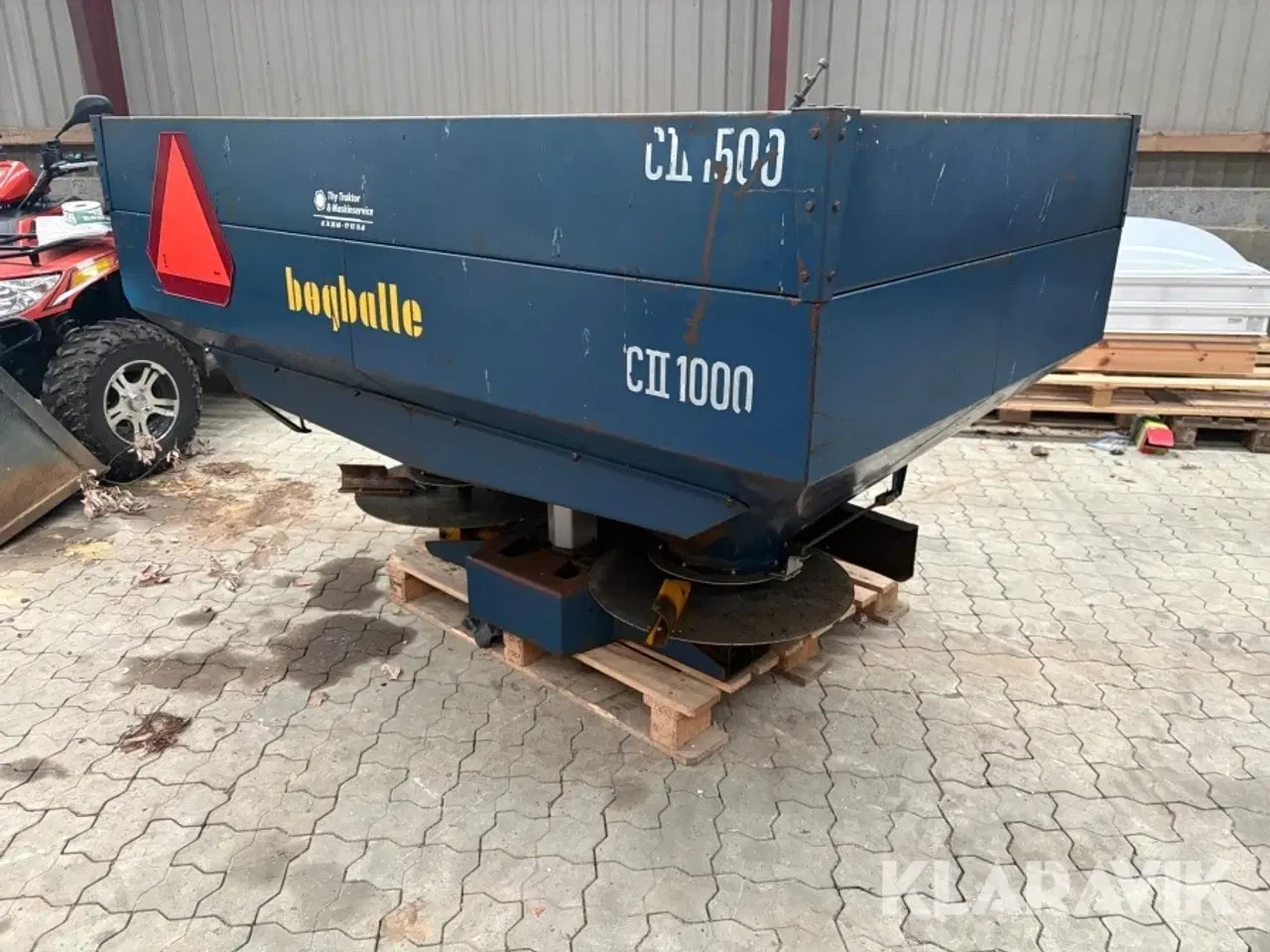 Billede 1 - Gødningsspredere Bøgballe C II 1000/122/1500 med styring