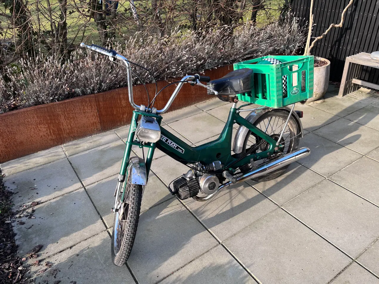 Billede 3 - Puch maxi grøn pulverlak