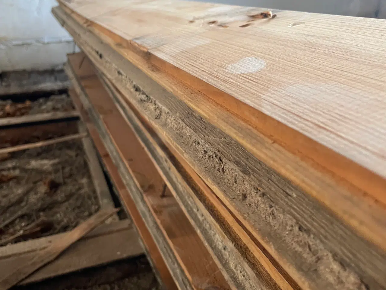 Billede 1 - Plankegulv i fyr