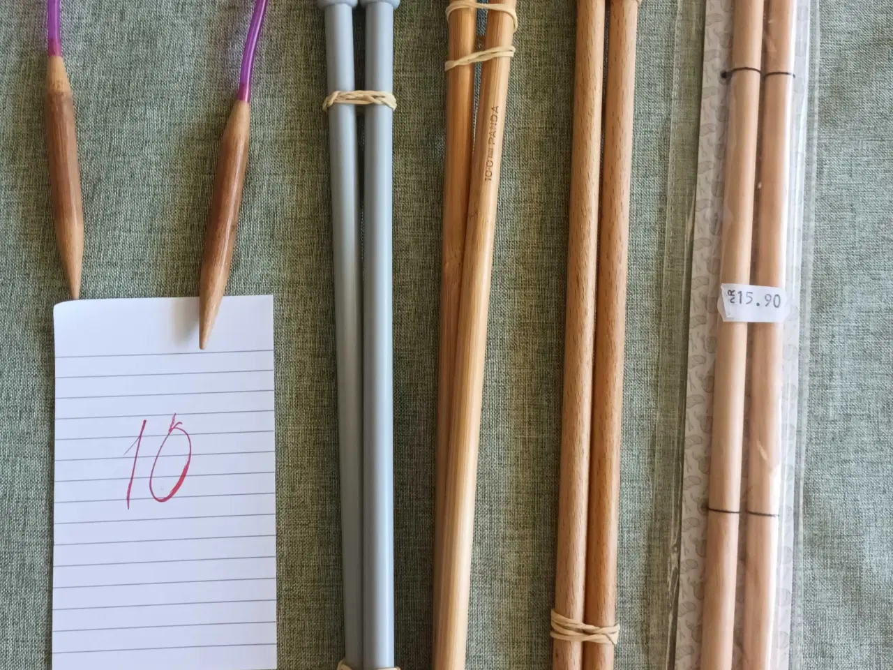 Billede 16 - Strikkepinde, rundpinde, strømpepinde og tilbehør