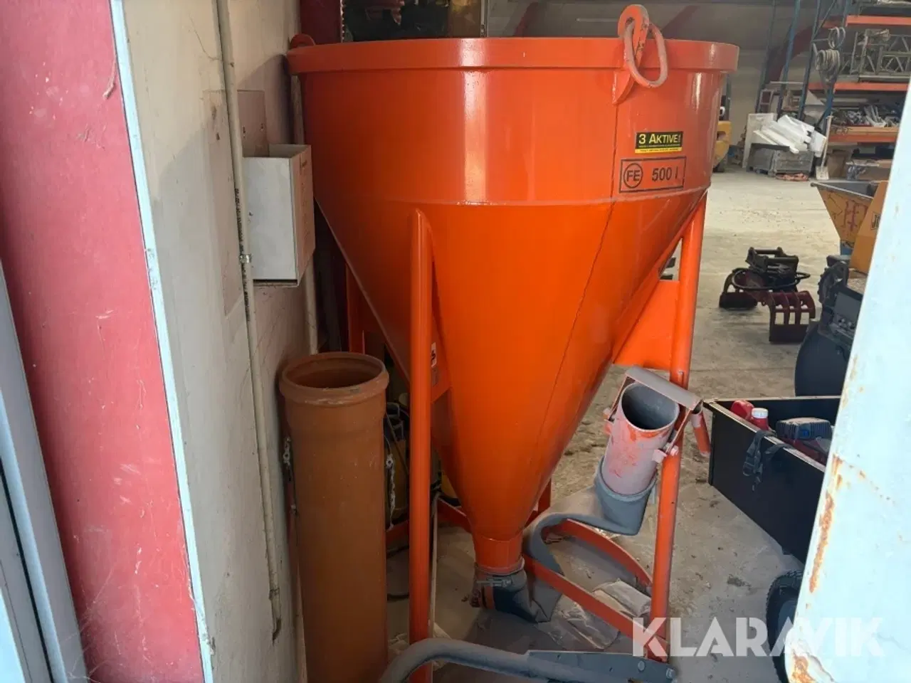 Billede 3 - Beton silo Eichinger 1017.8 - 500L