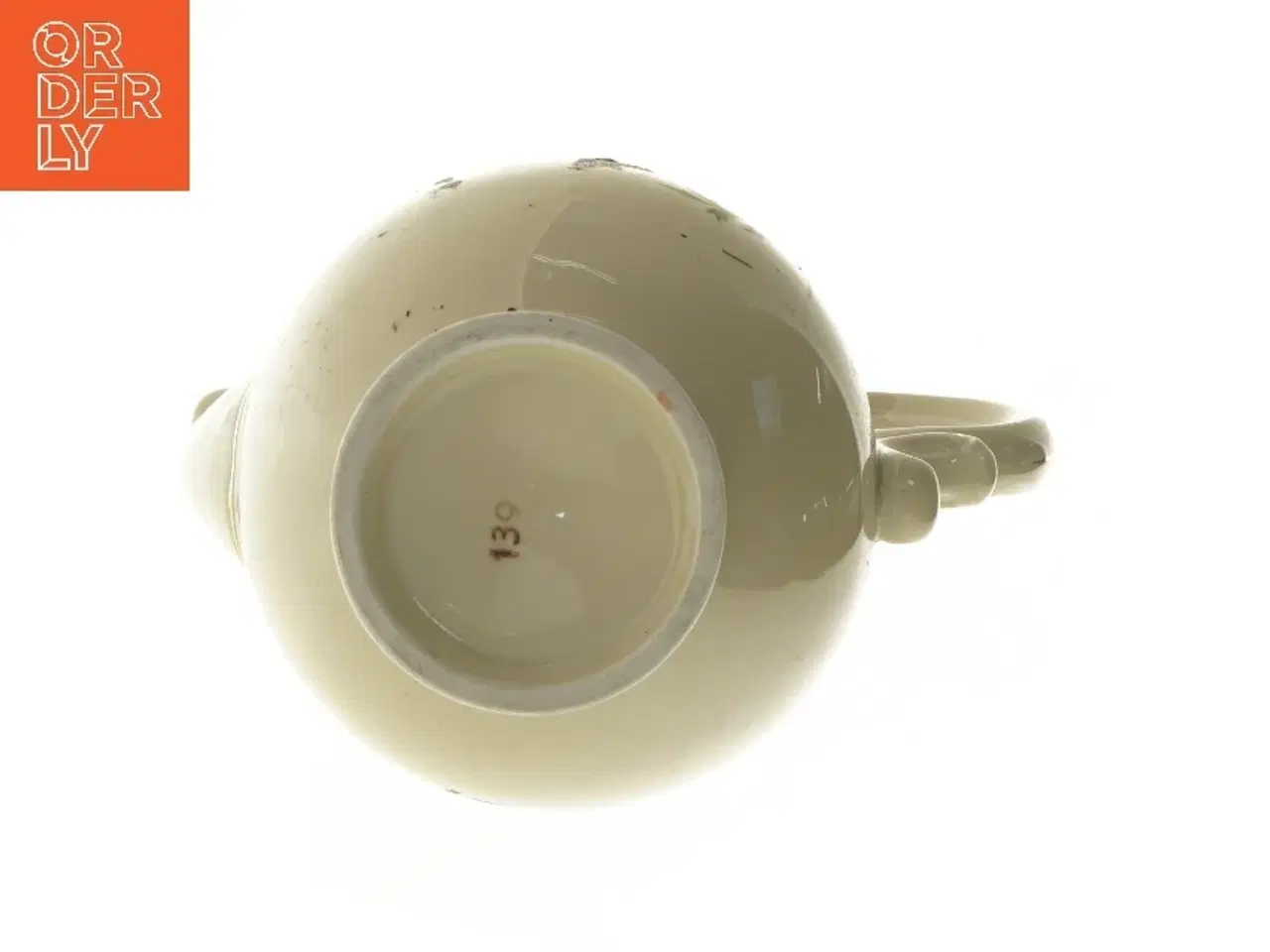 Billede 3 - Porcelænskande med blomsterdesign (str. 22 cm)